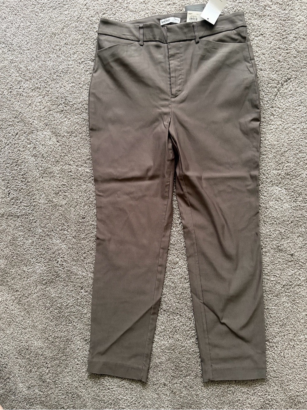 Women’s Gray Slim Dress Pants